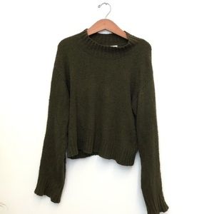 Doen Sweater | 100% Cotton | olive | fall 2016 |